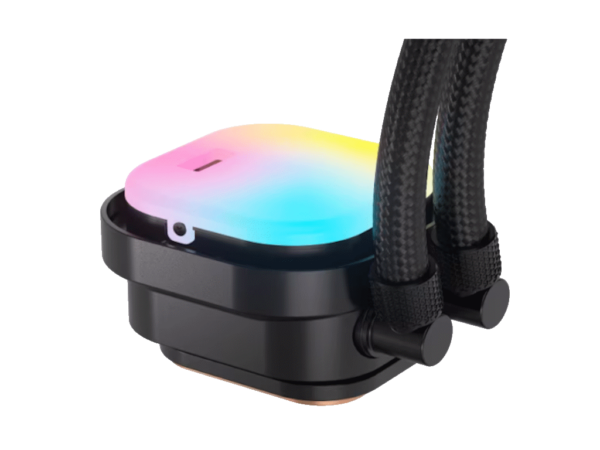 Kuler za CPU CORSAIR iCUE LINK TITAN 280 RX/RGB/AIO/280mm/dual fan/vodeno hladenje/crna - Image 8