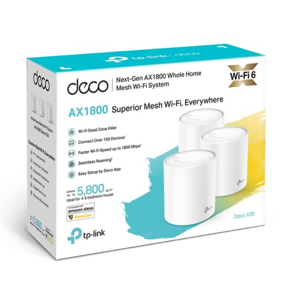 TP-LINK Deco X20 3u1 Mesh Sistem - Image 2