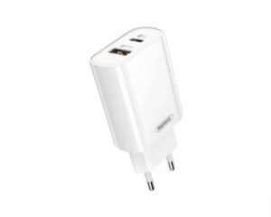 Strujni Fast punjač Jane 2xUSB RP-U37, beli