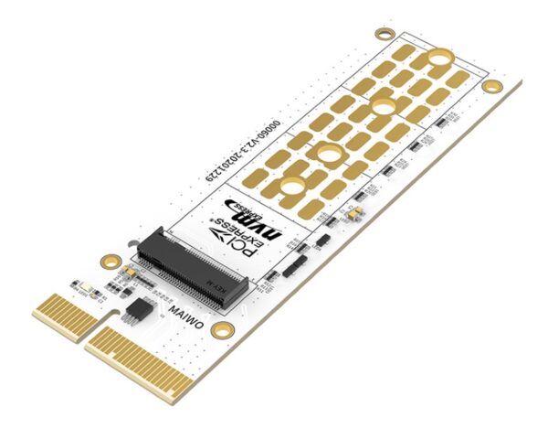 MAIWO PCI-Express x 4 na M.2 NVMe SSD  Aliminium case KT060 - Image 2