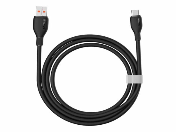 Kabl za brzo punjenje BASEUSPudding/USB to Type-C/100W/1.2m/bela