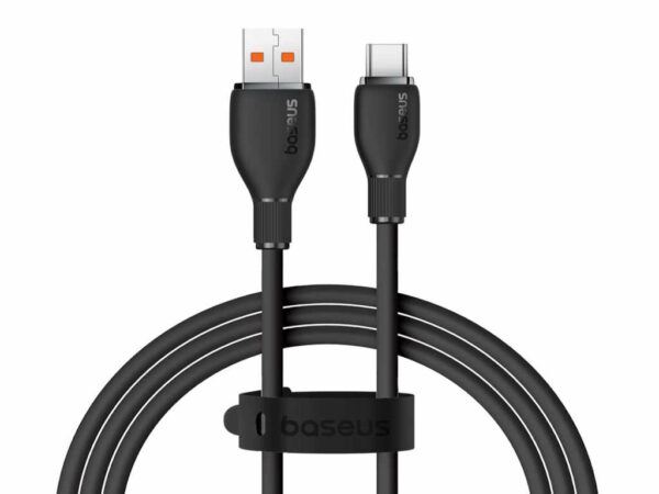 Kabl za brzo punjenje BASEUSPudding/USB to Type-C/100W/1.2m/bela - Image 2