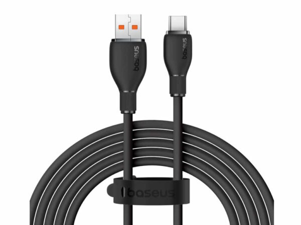 Kabl za brzo punjenje BASEUSPudding/USB to Type-C/100W/1.2m/crna