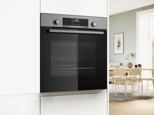Ugradna rerna BOSCH HBG536ES3/Serija 6/71L/crna - Image 4