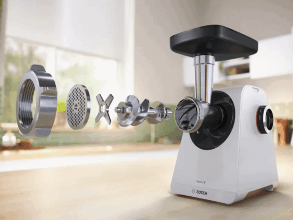 Mašina za mlevenje mesa BOSCH MFWS420W/Serija 4/1900W/bela - Image 5