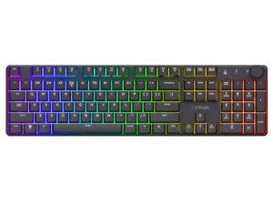 Tastatura TRUST GXT868 TORIX WRLS Mehanicka/US/crna