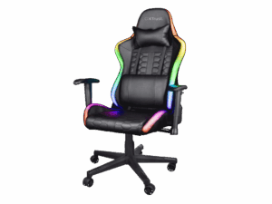 Stolica TRUST GXT 716 RIZZA gaming/RGB LED/crna