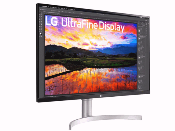 Monitor LG 32UN650K-W 31.5"/IPS/3840x2160/60Hz/5ms GtG/HDMIx2,DP/VESA/visina/zvucnici/srebrna - Image 4