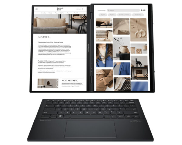 ASUS Zenbook 14 DUO OLED  UX8406MA-QL056W (14 inča FHD, Ultra 7 155H, 16GB, SSD 1TB, Win11 Home) laptop - Image 2