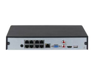 DAHUA NVR4108HS-8P-EI  4K 8-kanalni Compact 1U 8PoE 1HDD WizSense Network Video Recorder