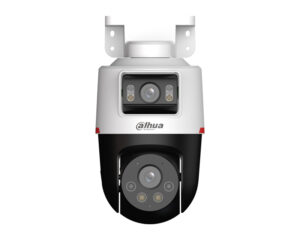 DAHUA IPC-PTS2249B-E2-S-PV-PRO 2+2 MP WizColor Active Deterrance Dual-lens Fixed-focal Pan & Tilt WizSense Network Camera