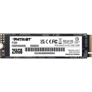 SSD M.2 NVMe 256GB Patriot P320 2200MBs/1200MBs P320P256GM28