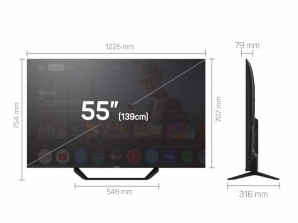 Televizor TESLA 65E655BUS/D-LED/65"/UHD/Smart/Google TV/crna - Image 11