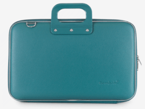 Torba BOMBATA CLASSIC VINIL LAPTOP BRIEFCASE (15") Teal Blue