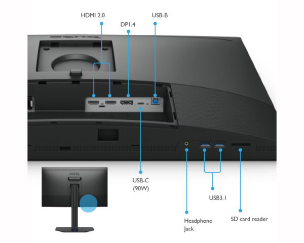 BENQ 27 inča SW272U 4K IPS LED monitor - Image 7