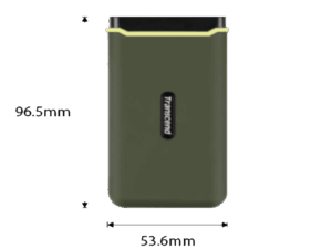 SSD TRANSCEND ESD380C 2000GB/eksterni/USB 3.2/type c/crna