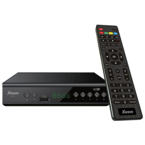 Xwave S12 DVB-T2 SetTopBox H.265,LED,scart,HDMI,RF in-out,USB,media player,metalno kućište