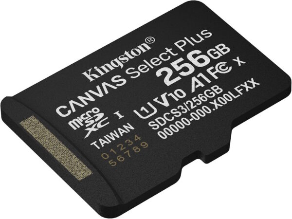 Memorije kartice KINGSTON SDCS3/256GBSP/microSD/256GB/UHS U1/100 MB/s-85MB/s - Image 2