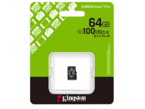 MEM SD MICRO 64GB Kingston Canvas Select Plus SDCS3/64GBSP
