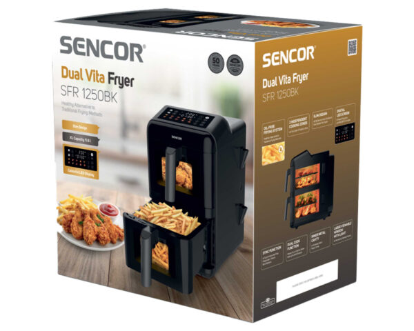 SENCOR SFR 1250BK multifunkcijska friteza na vruć vazduh - Image 8